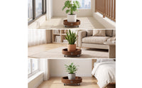 Rolling Botanical Trolley Heavy Duty Botanical Trolley with Wheels Sturdy Flower Pot Holder for Living Room