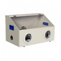 Cable Opening Dust-Proof Work Box Compact Tabletop Machine Enclosure Metal and Acrylic Transparent Top Enclosure