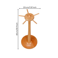 Wind Chime Stand Tabletop Wind Chime Stand with Base Finish Holder with Hooks for Altar