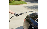 Extended Reach Pressure Washer Extension Wand Stainless Steel Pressure Washer Wand with Curved End Heavy-Duty Angled Extension Lance Non-Slip Grip for Gutter Cleaning, Car Washing