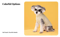 Comfortable Cable Knit Dog Sweater Soft Material Warm Puppy Knitwear Skin-Friendly for Dogs, Small Type Owners, Winter, Cold Weather