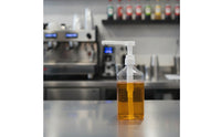 Syrup Bottle with Pump Portionmeasured Syrup Dispenser with Pump Clear for Baristas, Kitchen