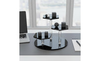Transparent Acrylic Display Stand Clear Tiered Display Stand Multi Purpose Acrylic Riser Stacked for Shelf, Room Decor, Desk