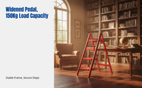 Step Ladder, Folding, Thickened, Housewarming Gift, Step-by-Step Climb, Home Use, Multi-Purpose, Easy Storage