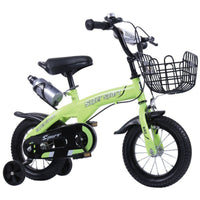 Kids' Training Wheel Bike Water Bottle Included Children's Basket Bike