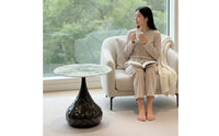 Pedestal Side Table Sculptural Pedestal End Table Modern Furniture for Living Room, Reading Corner