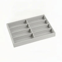 Rectangular 8-Slot Glasses Tray Scratch Protection Glasses Organizer