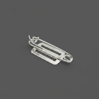Stainless Steel Safety Fastener Clip Secure Grip Spearfishing Rope Holder for Spearfishermen, Divers