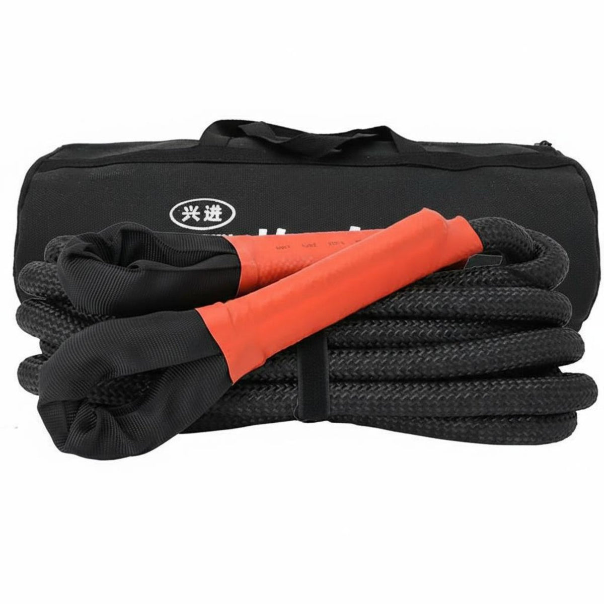 20-Ton Capacity Non-Road-Road Rescue Rope High Strength Tow Rope Elastic for Truck Owners, Emergency Towing, Roadside Assistance