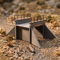 1:87 HO Scale Model Train Railway Culvert Building Kit for Dioramas and Scenery