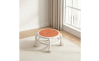 Low Rolling Stool Easy to Clean Low Stool with Wheels Furniture Breathable Mobile for Adults, Entryway, Living Room