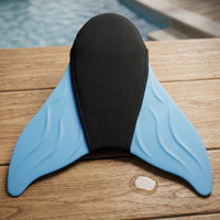 Mermaid Monofin One-Piece Mermaid Tail Fin Streamlined for Children, Divers