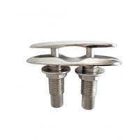 Boat Dock Cleat for Rope Fitting Polished Stanchion Base Marine Hardware for Yacht