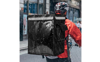 Thermal Insulated Food Delivery Backpack Reflective Food Delivery Backpack Padded Waterproof for Couriers, Cyclists, Takeaway Runs, Commuting