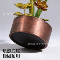 New Chinese Style Metal Landscape Tabletop Fountain with Recirculating Water