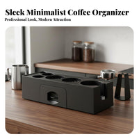 Espresso Tamping Station Organizer Removable Insert Espresso Tamping Station Coffee Tamper Holder Multipurpose Coffee
