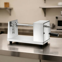 Manual Spiral Potato Cutter Countertop Potato Spiral Cutter Compact Curly Fry Cutter Long-Lasting for Vendors