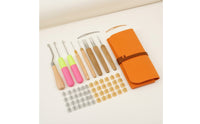 Crochet Hook Set Comfortable Crochet Set Lightweight Knitting Tool Kit for Crocheters, Beginners, Travel