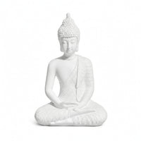 Meditating Buddha Statue Resin Buddhist Figurine Small Mini Buddha Statue Minimalist for Buddhists, Meditators, Meditation Corner, Altar, Tea Room, Entryway