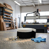 Non-Shedding Engraving Machine Brush Strip Not Easy to Shed Bristles CNC Dust Shoe Brush Wear Resistant Engraving Machine Dust Cover Long-Lasting for Woodworking