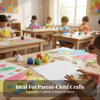Bandana Blank Cloth Pretreated Hemmed Edges for School Art Projects