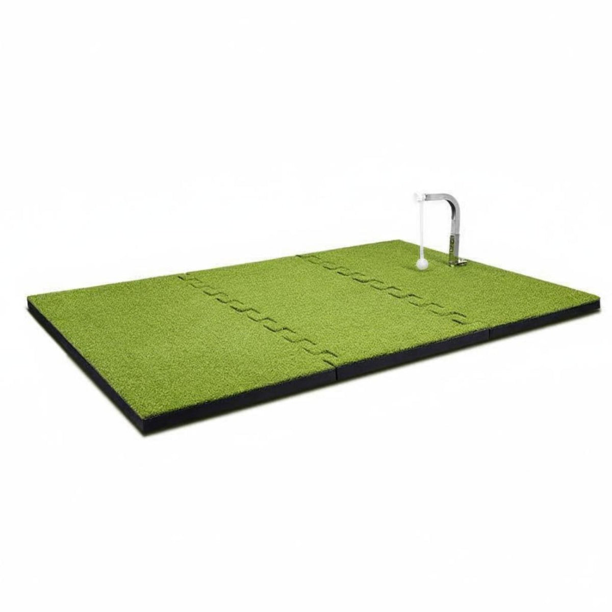Adjustable Height 360 Degree Rotating Golf Practice Aid Indoor & Outdoor Use Golf Swing Practice Aid Stable Base Sports Equipment Easy Storage for Beginners