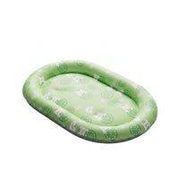 Raised Rim Oval Pet Bed Soft Oval Feline Bed Easy to Clean Cushion Nest Washable