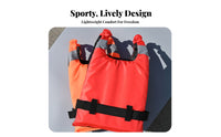 Watercraft Boat Safety Vest Portable Paddling Flotation Vest Lightweight Flotation Vest Low Sleek Design Fishing Flotation Vest