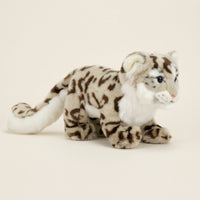 Snow Leopard Stuffed Animal Fuzzy Toy Adorable for Collectors