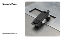 Power Box Lock Sturdy Duty Flush Mount Cabinet Lock Professional Enclosure Latch for Distribution Boxes