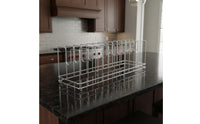 Pizza Pan Rack Multi-Functional Baking Tray Holder Countertop Pan Organizer Space Saving Pot Lid Stand Sturdy Duty