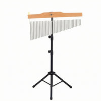 Adjustable Height Bar Chime Freestanding 36-Tone Wind Chime Percussion