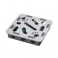 Cutout Openings Feline Maze Box Accessible Side Holes Felt Feline Toy Box Raised Obstacles Interactive