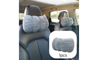 Car Headrest Pillow Easy to Clean Car Headrest Cushion Quick Spring Back Vehicle Accessory for Road Trip