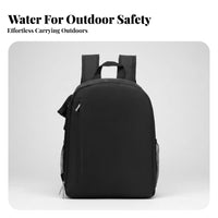Large Capacity Camera Backpack Water Photography Equipment Backpack Shock Protection for Travelers, Men, Travel, Daily Use, Hiking