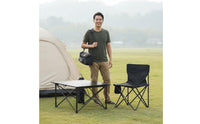 Roll-up Camp Table Foldable Portable Camping Table Easy Assembly for Campers, Picnickers, Beach