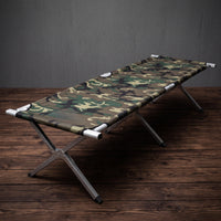 Folding Camp Cot Water Resistant Folding Camping Cot Heavy Duty Portable Sleeping Surface with Carry Bag for Journeyers, Office, Beach