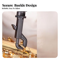 Comfortable Support Saxophone Neck Strap Long-Lasting Sax Neck Strap Soft Padding for Students, Beginners