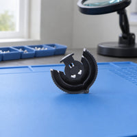Central Opening Mounting Tab Wheel Ridged Edge Keyboard Wheel Curved