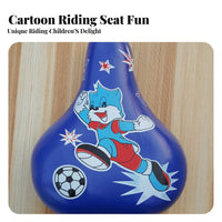 Kids Bike Seat Comfortable Children's Cycle Saddle Shock Absorbing Child's Cycle Saddle Pad