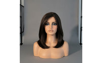 Mannequin Head Bust Realistic Mannequin Head with Hair Skin-Tone for Salons, Shop Displays