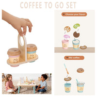 Wooden Pretend Play Afternoon Tea Set Toy