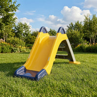 Children's Slide with Spray Holes Non-Slip Water Slide with Climbing Ladder Sturdy for Young Children, Backyard