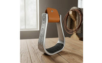 Engraved Western Foot Support Lightweight Western Foot Support Stable Ride for Adult Riders