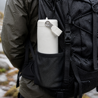 Large Capacity Stainless Steel Insulated Water Bottle with Handle, Double-Wall Vacuum Sport Flask