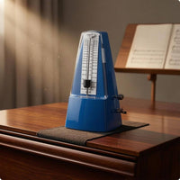 Mechanical Metronome Tapered Body Pendulum Metronome Winding Knob Music Accessory