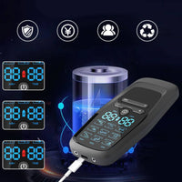 Multiple Modes Microcurrent Massage Device Adjustable Intensity EMS Muscle Stimulator Pain Relief for Home, Office, Travel