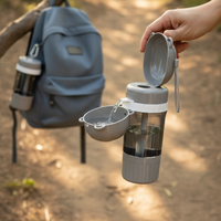 Portable Pet Water Bottle Dispenser for Dogs Outdoor Travel