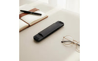 2 Pieces Easy to Carry PU Leather Pen Clip Slim Design PU Pen Sleeve Lightweight Stationery Accessory Universal Fit for Office
