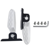 Aluminum Alloy Footrest Peg Non-Slip Foldable Bike Peg Space-Saving Vehicle Accessory